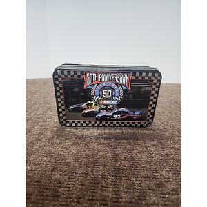 NASCAR 50th Anniversary 1998 Limited Edition 2Sets Playin Cards w/ Collector Tin